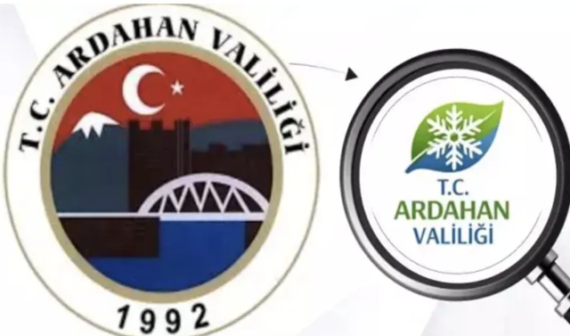 Ardahan'da yeni valinin ilk icraatı logo değiştirmek oldu! Türk bayrağının kaldırılması tepki çekti - Resim: 0