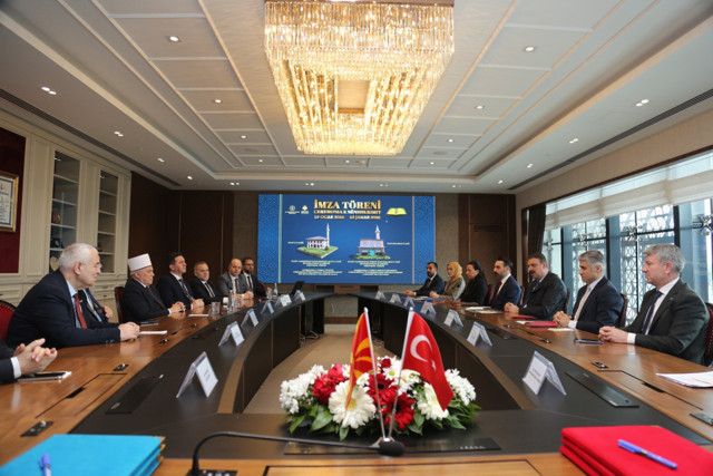 Ecdat yadigârı camiler için uluslararası iş birliği protokolü imzalandı - Resim: 1