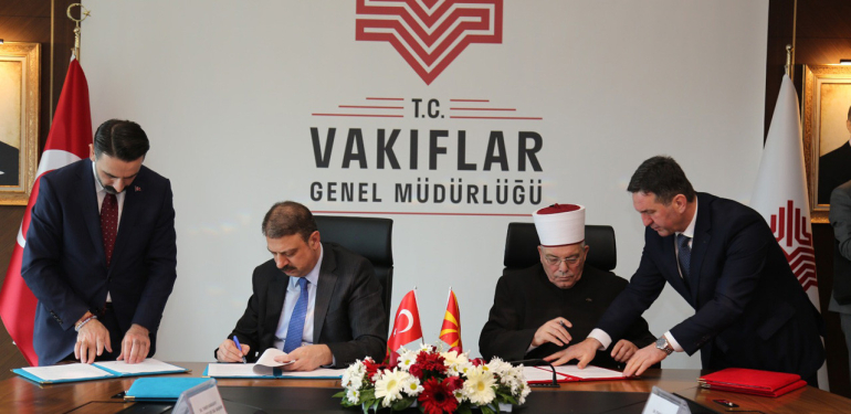 Ecdat yadigârı camiler için uluslararası iş birliği protokolü imzalandı