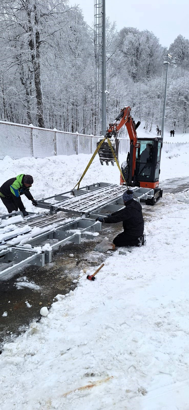 Kuzuyayla Kızak Pisti daha keyifli olacak yürüyen bant yakında hizmete giriyor - Resim: 0