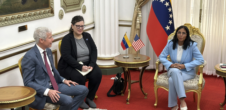 ABD Enerji Bakanı Venezuela’da