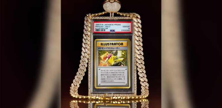 Guinness’e girdi. Pokemon koleksiyon kartı rekor fiyata satıldı