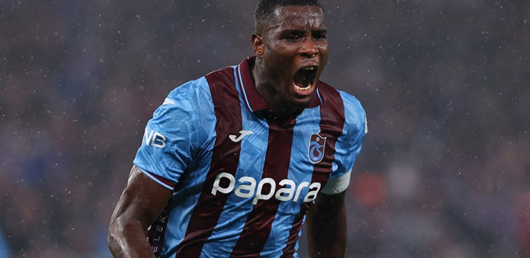 Trabzonspor’da Paul Onuachu kendini aştı